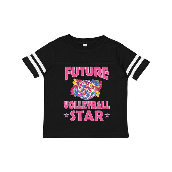 Inktastic Future Volleyball Star Girls Toddler T-Shirt