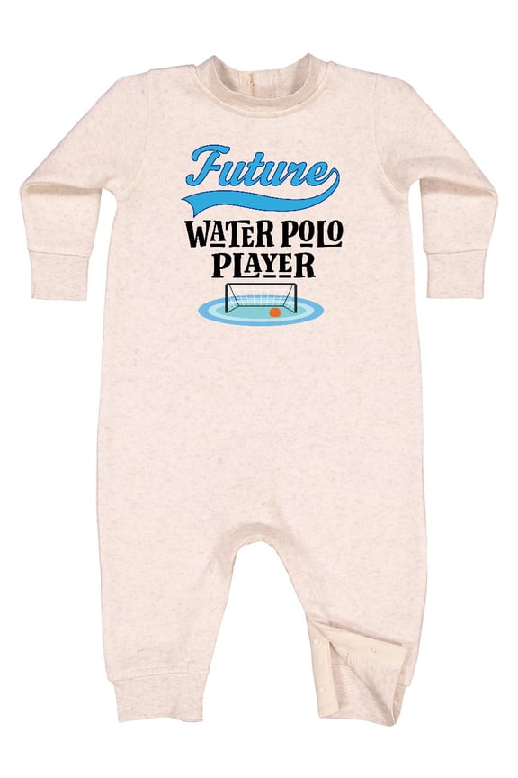 Future Water Polo Player Baby Fleece Romper
