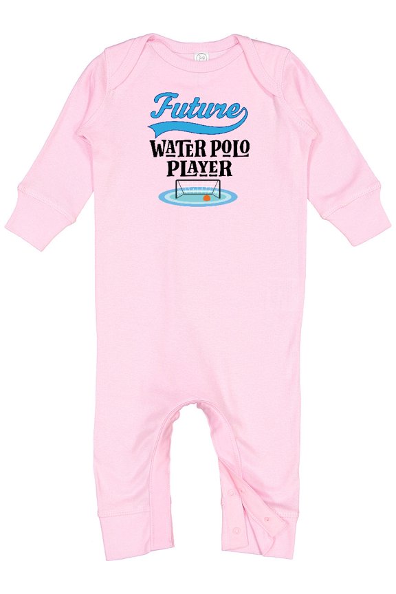 Future Water Polo Player Baby Romper Coveralls
