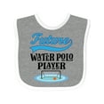 thumbnail image 1 of Inktastic Future Water Polo Player Boys Baby Bib, 1 of 4