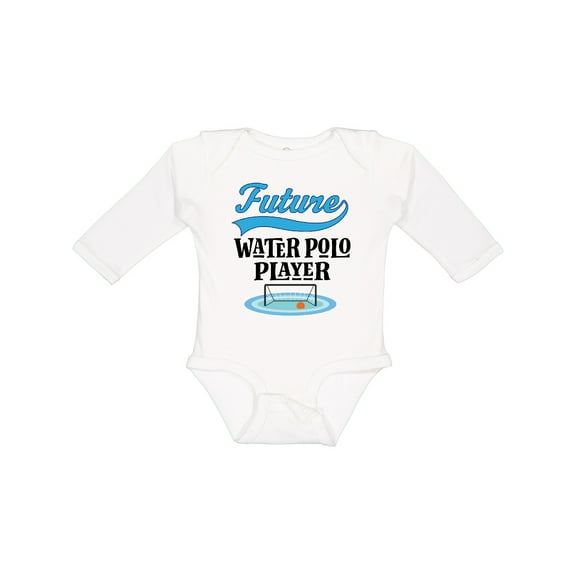 Inktastic Future Water Polo Player Boys Long Sleeve Baby Bodysuit
