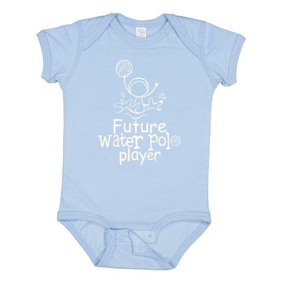 Inktastic Future Water Polo Player Boys or Girls Baby Bodysuit