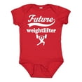 thumbnail image 1 of Inktastic Future Weightlifter in Training Boys Baby Bodysuit, 1 of 5