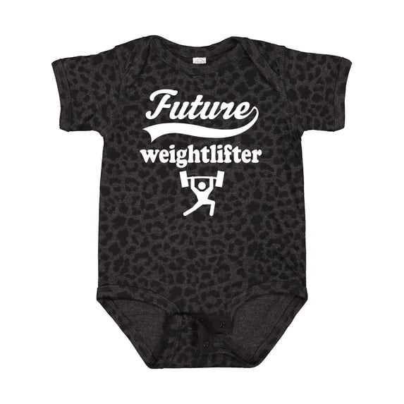 Inktastic Future Weightlifter in Training Boys Baby Bodysuit