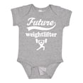 thumbnail image 1 of Inktastic Future Weightlifter in Training Boys Baby Bodysuit, 1 of 5