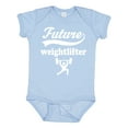 thumbnail image 1 of Inktastic Future Weightlifter in Training Boys Baby Bodysuit, 1 of 5