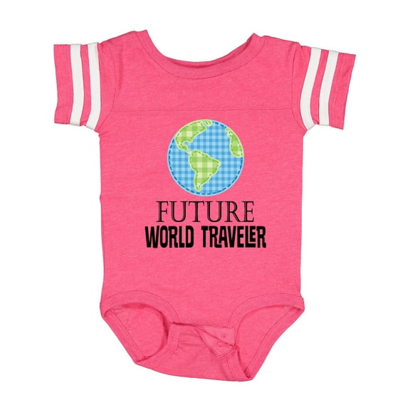 Inktastic Future World Traveler Cute Vacation Boys or Girls Baby Bodysuit