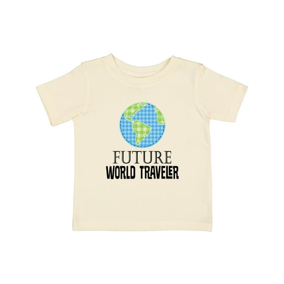 Inktastic Future World Traveler Cute Vacation Boys or Girls Baby T-Shirt