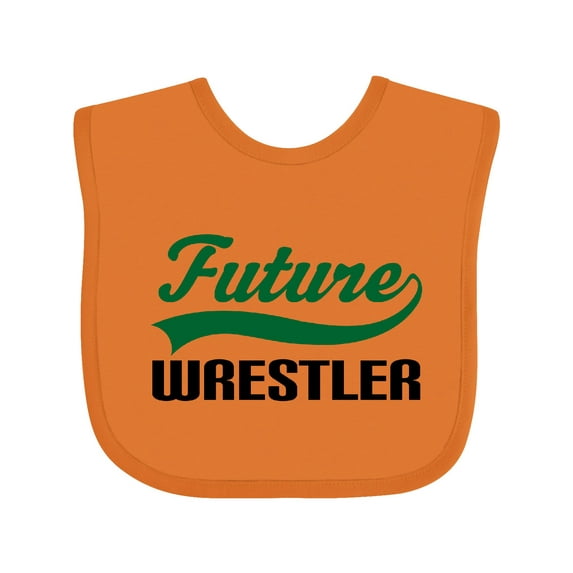 Inktastic Future Wrestler Boys Baby Bib