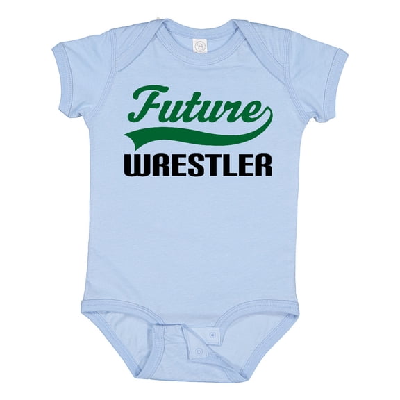 Inktastic Future Wrestler Boys Baby Bodysuit