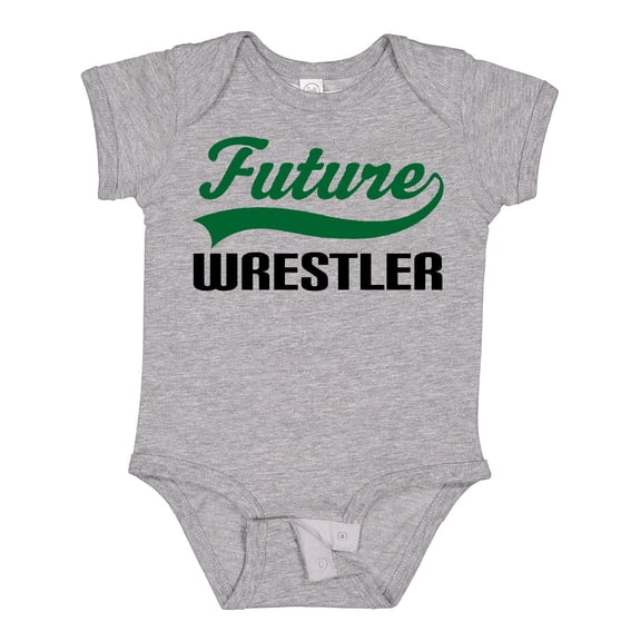 Inktastic Future Wrestler Boys Baby Bodysuit