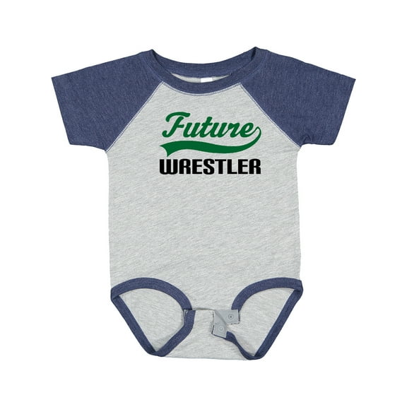 Inktastic Future Wrestler Boys Baby Bodysuit