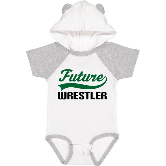 Inktastic Future Wrestler Boys Baby Bodysuit