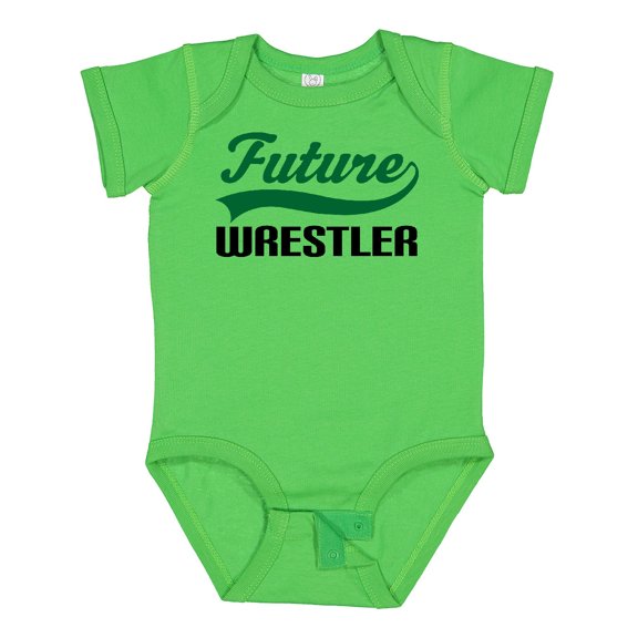 Inktastic Future Wrestler Boys Baby Bodysuit