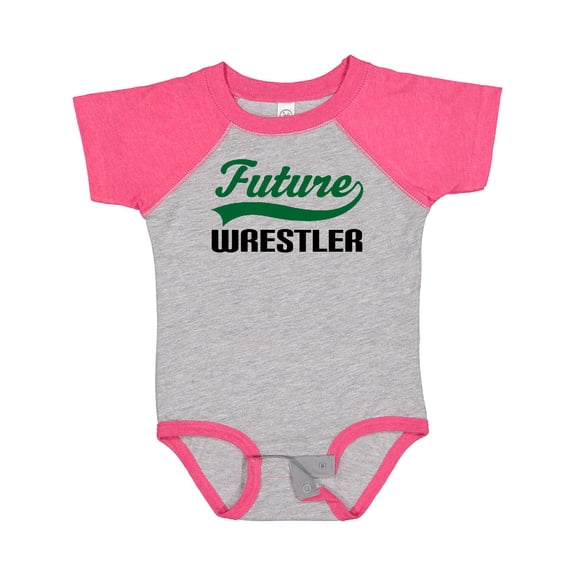 Inktastic Future Wrestler Boys Baby Bodysuit