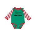 thumbnail image 1 of Inktastic Future Wrestler Boys Long Sleeve Baby Bodysuit, 1 of 5