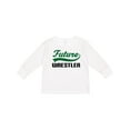 thumbnail image 1 of Inktastic Future Wrestler Boys Long Sleeve Toddler T-Shirt, 1 of 5