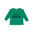 thumbnail image 1 of Inktastic Future Wrestler Boys Long Sleeve Toddler T-Shirt, 1 of 5