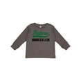 thumbnail image 1 of Inktastic Future Wrestler Boys Long Sleeve Toddler T-Shirt, 1 of 5