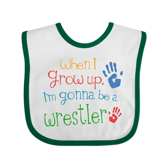 Inktastic Future Wrestler Wrestling Boys Baby Bib
