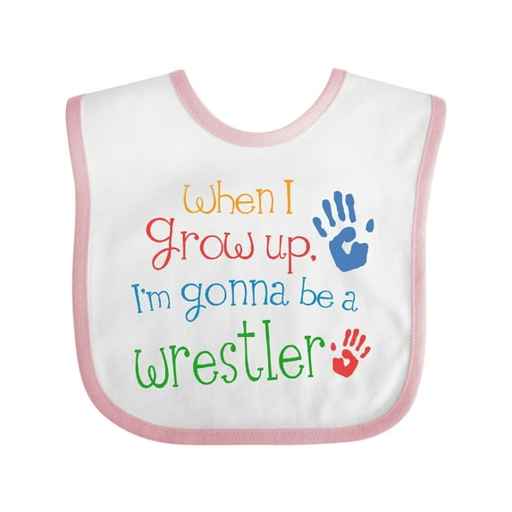 Inktastic Future Wrestler Wrestling Boys Baby Bib