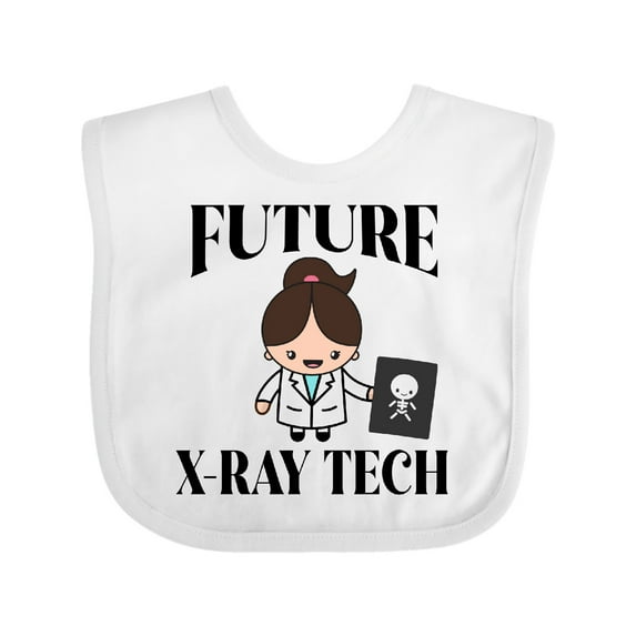 Inktastic Future X Ray Technician X-ray Tech Girls Baby Bib