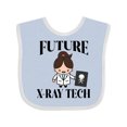 thumbnail image 1 of Inktastic Future X Ray Technician X-ray Tech Girls Baby Bib, 1 of 4