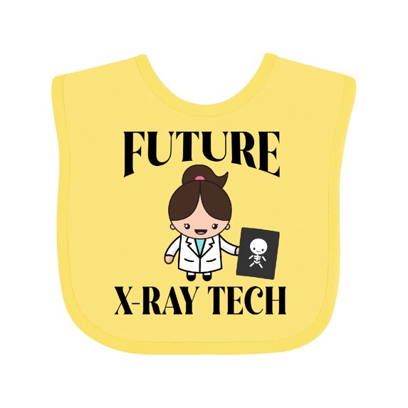 Inktastic Future X Ray Technician X-ray Tech Girls Baby Bib