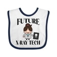 thumbnail image 1 of Inktastic Future X Ray Technician X-ray Tech Girls Baby Bib, 1 of 4
