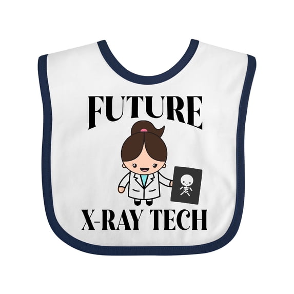 Inktastic Future X Ray Technician X-ray Tech Girls Baby Bib