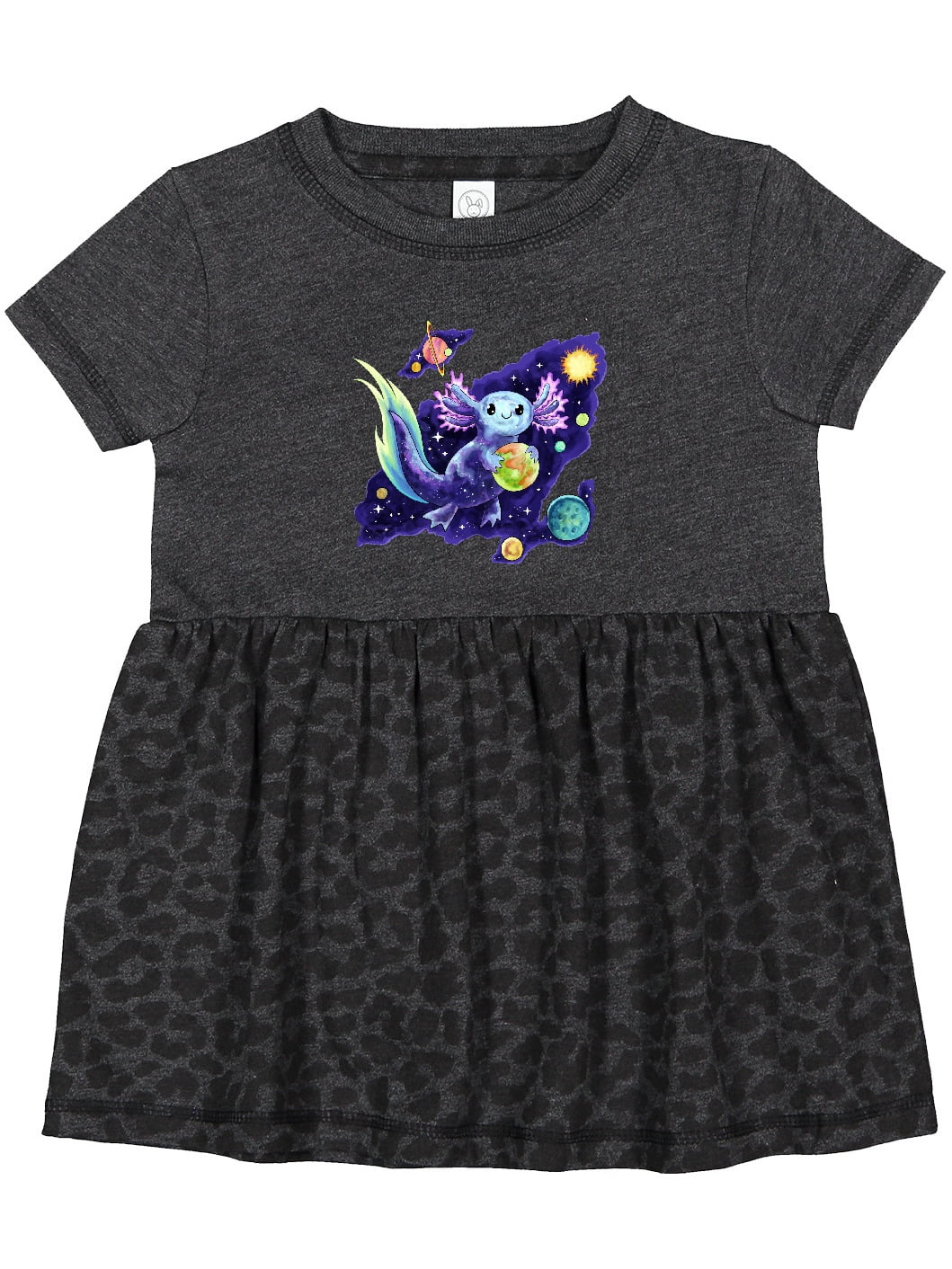 Inktastic Galaxolotl Cute Purple Space Axolotl Galaxy Design Girls