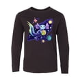 thumbnail image 1 of Inktastic Galaxolotl Cute Purple Space Axolotl Galaxy Design Long Sleeve Youth T-Shirt, 1 of 5