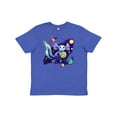 thumbnail image 1 of Inktastic Galaxolotl Cute Purple Space Axolotl Galaxy Design Youth T-Shirt, 1 of 5