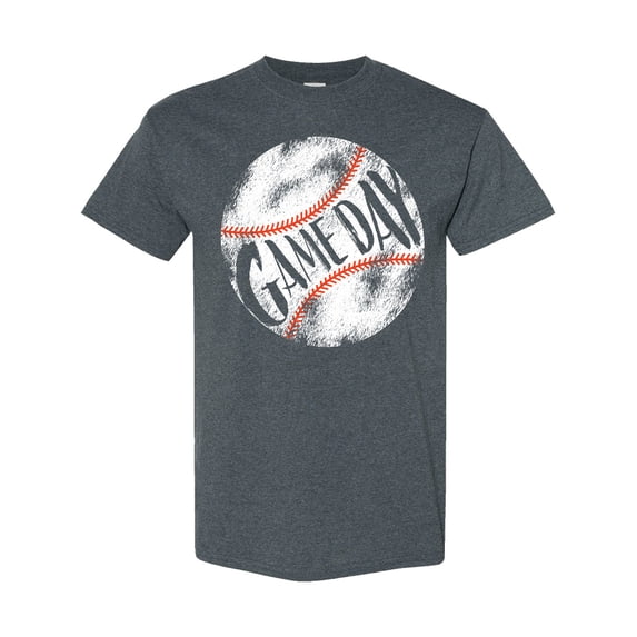 Inktastic Game Day Distressed Baseball T-Shirt