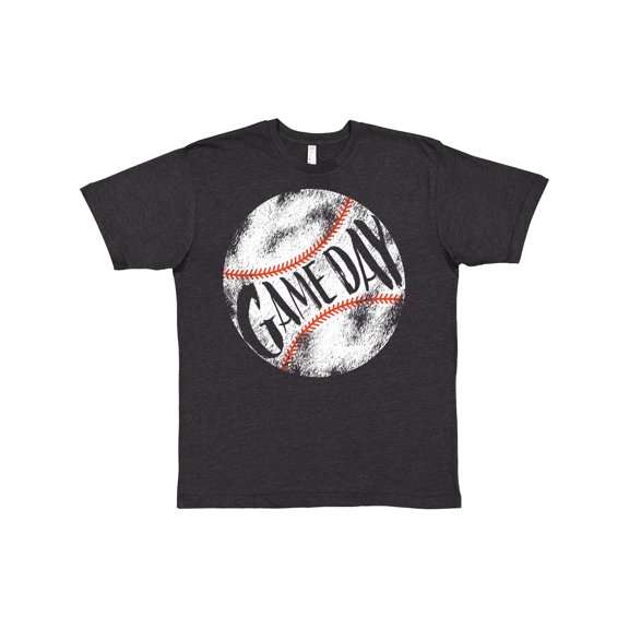 Inktastic Game Day- Distressed Baseball T-Shirt