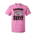 thumbnail image 1 of Inktastic Gaming Makes Me Happy T-Shirt, 1 of 5