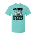 thumbnail image 1 of Inktastic Gaming Makes Me Happy T-Shirt, 1 of 5