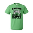 thumbnail image 1 of Inktastic Gaming Makes Me Happy T-Shirt, 1 of 5