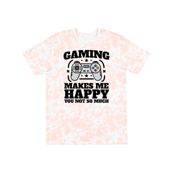 Inktastic Gaming Makes Me Happy T-Shirt