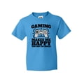thumbnail image 1 of Inktastic Gaming Makes Me Happy Youth T-Shirt, 1 of 5