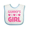 thumbnail image 1 of Inktastic Gammy Girl Granddaughter Girls Baby Bib, 1 of 4