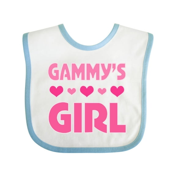 Inktastic Gammy Girl Granddaughter Girls Baby Bib