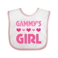 thumbnail image 1 of Inktastic Gammy Girl Granddaughter Girls Baby Bib, 1 of 4