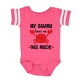 thumbnail image 1 of Inktastic Gammy Loves Me Grandchild Boys or Girls Baby Bodysuit, 1 of 5