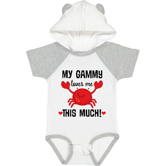 Inktastic Gammy Loves Me Grandchild Boys or Girls Baby Bodysuit