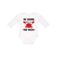 thumbnail image 1 of Inktastic Gammy Loves Me Grandchild Boys or Girls Long Sleeve Baby Bodysuit, 1 of 5