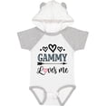 thumbnail image 1 of Inktastic Gammy Loves Me Grandchild Girls Baby Bodysuit, 1 of 5