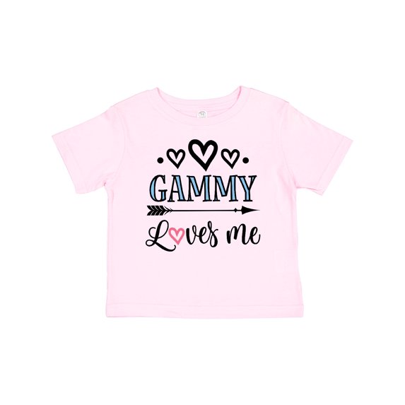 Inktastic Gammy Loves Me Grandchild Girls Baby T-Shirt