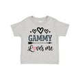 thumbnail image 1 of Inktastic Gammy Loves Me Grandchild Girls Toddler T-Shirt, 1 of 5