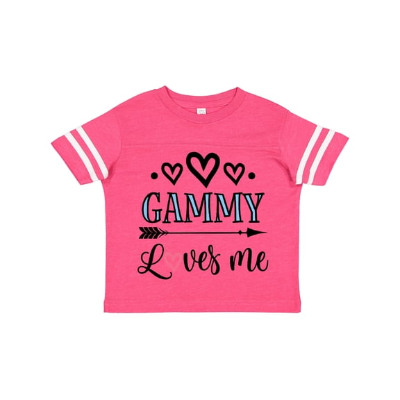 Inktastic Gammy Loves Me Grandchild Girls Toddler T-Shirt